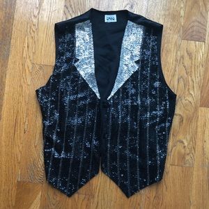 Vintage sequin vest